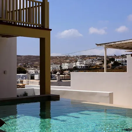 Ξενοδοχείο με διαμερίσματα Pyrgos Village Mykonos 4*
